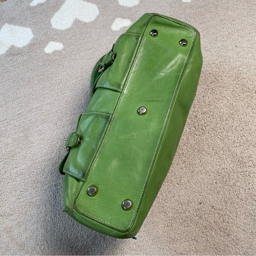 Y2K vintage The Limited Green buckle purse - Picture 8 of 14